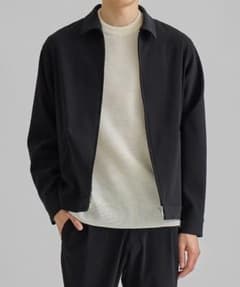 超高級☆極美品◎ユナイテッドトウキョウ ジップブルゾン ブラック S 