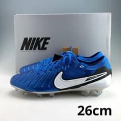 26m ナイキ レジェンド10 エリート FG サッカースパイク 天然芝 青