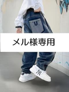 【新品】ダークデニム サイドストライプ１７０cmのサムネイル