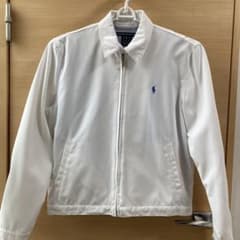 Ralph Lauren ホワイト ジャケット Mサイズ golf - メルカリ