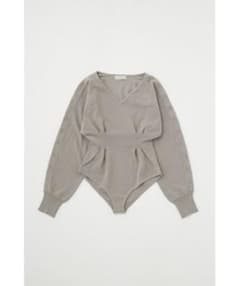 【M_】ARM BUTTON KNIT ボディスーツのサムネイル
