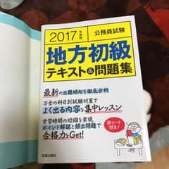公務員試験地方初級テキスト&問題集 2017年度版/L&L総合研究所のサムネイル