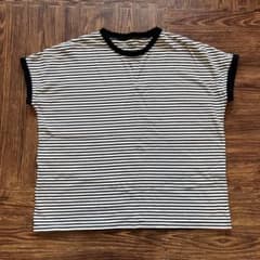 値下げ！【美品】神戸レタス ボーダー半袖Tシャツのサムネイル
