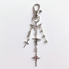 お守りチャーム♡クロスとhope チャーム/バッグチャーム/キーホルダー 96のサムネイル