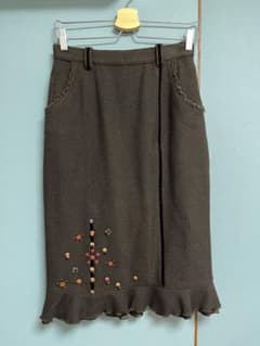 OLLEBOREBLA アルベロベロ マーメイドスカート ビーズ刺繍のサムネイル