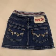 EDWIN デニムスカート 100サイズのサムネイル