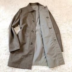【ロロピアーナ・バルベラ】KIRED　リバーシブルステンカラーコート　44超美品 ロロピアーナ・バルベラ】KIRED リバーシブルステンカラーコート 44超