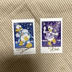 ディズニー キャラポトレ ドナルド デイジー ドナデジ 2枚セットのサムネイル