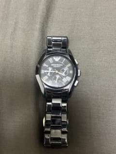 EMPORIO ARMANI   ブラック 時計のサムネイル