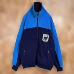 80'sドイツ軍実物 USED トレーニングジャケット 54 ジャージaiko①