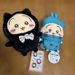ちいかわ　ハロウィン　ぬいぐるみ　うさぎ　シール付き