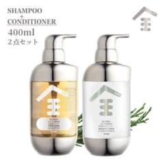 王子製薬 全シャンプー400ml + コンディショナー400ml 2点セット