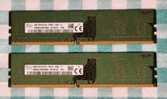 SK hynix DDR4 ノート用メモリ 4GB 2枚セット - メルカリ