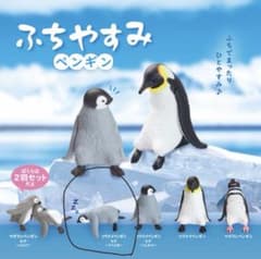ふちやすみ バンザーイペンギン コウテイペンギン ヒナ ガチャ