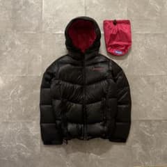 超希少❗️】極暖！columbia ダウン ブラック ピンクS - メルカリ