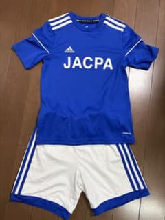 adidas サッカーウェア J150 青/白のサムネイル