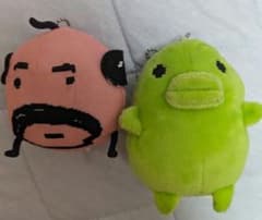 くちぱっち おやじっち ぬいぐるみマスコット セットのサムネイル