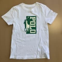 Polo Ralph Lauren Tシャツ ホワイト 130 レアなモデル！のサムネイル