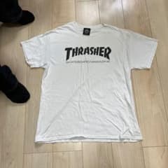 THRASHER スケートボードマガジン Tシャツ ホワイトのサムネイル