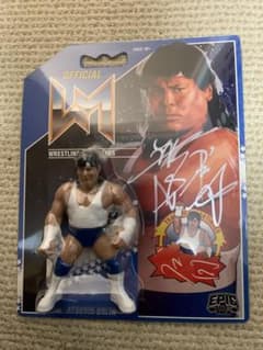 大仁田厚　直筆サイン　フィギュア　プロレス 大仁田厚 直筆サイン入り フィギュア プロレス FMW ハズブロ風 - メルカリ