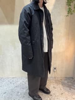 DKNY 90s ライナー付きコットンナイロンコート ブラック Lサイズ