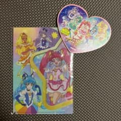 スタートゥインクルプリキュアクリアファイル　シール各1枚のサムネイル