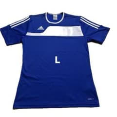 adidas アディダス サッカー 練習着 ブルー Lサイズのサムネイル