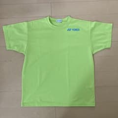 ④YONEX 蛍光グリーン TシャツSのサムネイル