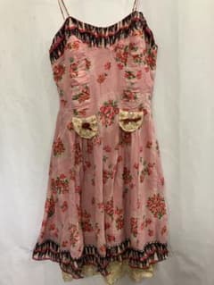 アナスイピンク フラワープリント ノースリーブワンピース アナスイピンク フラワープリント ノースリーブワンピース - メルカリ