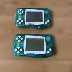 BANDAIワンダースワン スケルトングリーン 本体 2台まとめ売り ジャンク品