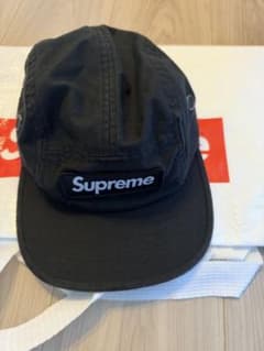 supreme 25SS Military Camp Capブラック - メルカリ
