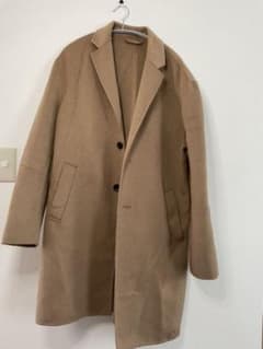 ZARA チェスターコート ロングコート キャメルのサムネイル