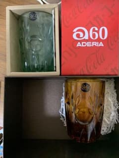 新品・未使用【アデリア　コカ・コーラ】グラス2個セットのサムネイル