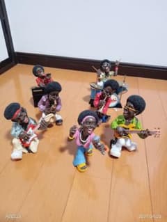96W.U.SOUL BAND 黒人 ソウルバンド フィギュア置物のサムネイル