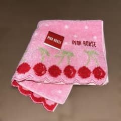 PINK HOUSE ピンクハウス ハンカチ チェリー柄 - メルカリ