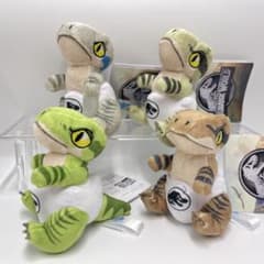 ジュラシック・ワールド　マスコット　ラプトル　たまごVer. 全4種セット