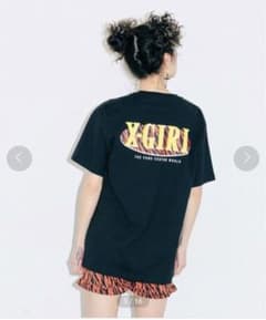 X-girl ゼブラロゴTシャツのサムネイル