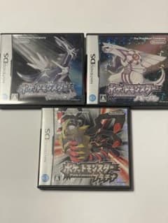 【箱・説明書付き】ポケットモンスター ダイヤモンド パール プラチナ 3点セットのサムネイル