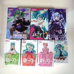 初音ミク 桜ミク 雪ミク クロミ フィギュア ７体セット 初音ミク 桜ミク 雪ミク クロミ フィギュア 7体セット - メルカリ