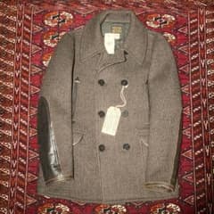 RRL ダブルアールエル 木村拓哉 L ウールレザーダブルブレスト