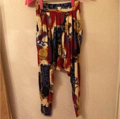 chain柄 サルエルパンツのサムネイル