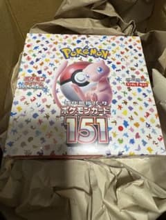 ポケモンカード151 BOX シュリンク付きのサムネイル