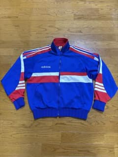 【美品】90s ヴィンテージトラックジャケット 短丈 adidasのサムネイル