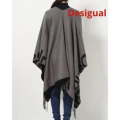 Thumbnail of 【Desigual/デシグアル】リバーシブル ポンチョ （グレー/ブラック）