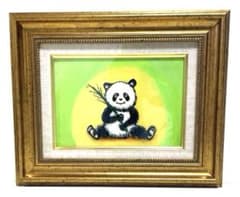 油絵パンダ01 SM号 油絵パンダ01 SM号 - メルカリ