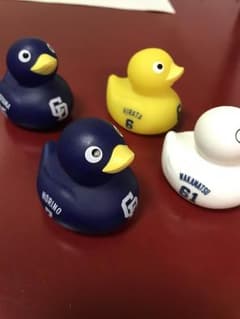 中日ドラゴンズ(アヒル)平田、若松、森野、杉山のサムネイル