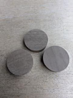 ウォルナット 円盤板 40mm × 厚み11mm 木材 DIY ハンドメイド素材のサムネイル