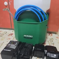最終値下げ☆HiKOKI 高圧洗浄機本体　バッテリー充電器付きのサムネイル