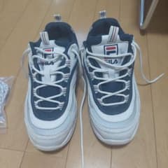 FILA スニーカー ホワイト/ネイビーのサムネイル