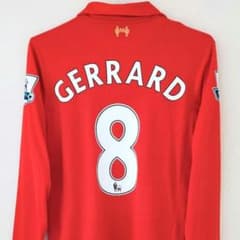 【かね】リバプール ジェラード 12/13 長袖ユニフォーム Mサイズ かね様専用】リバプール ジェラード 12/13 長袖ユニフォーム Mサイズ